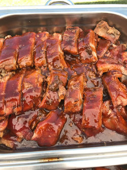 Costillas Bbq al horno