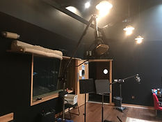 Microphone setup for recording session I did.