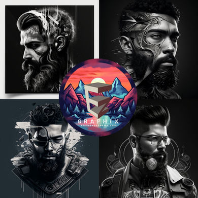 EZGraphix_futuristic_hispanic_graphic_designer_with_black_and_w_9cc904a4-82e8-4388-909b-62