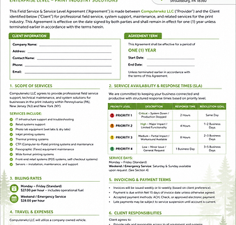 Field Service and SLA agreement.png