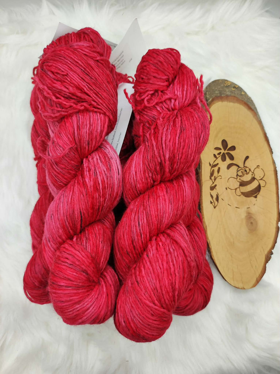 Handgefärbte Bio Merino