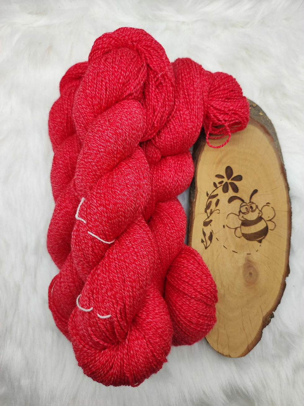 Sockenwolle mit Baumwolle