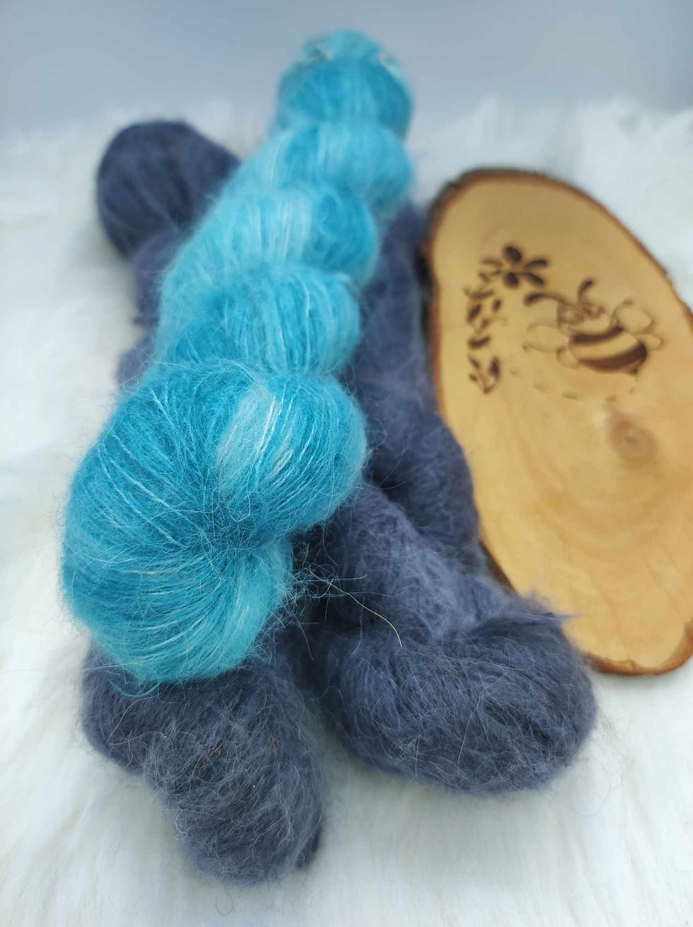 Miniaturbild: Strickset für den Schal Perla im Perlmuster