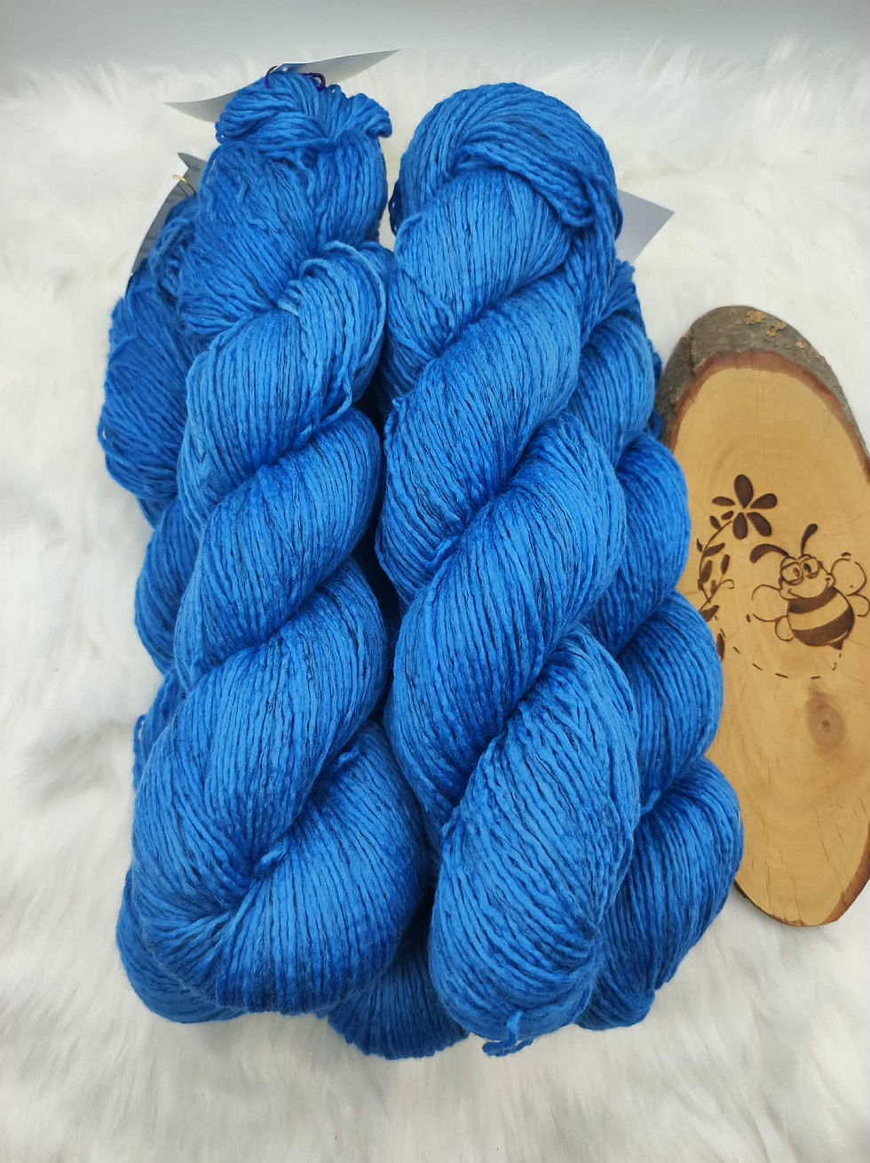 Handgefärbte Bio Merino