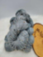 Tweed Wolle hellgrau