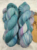 Handgefärbte Sockenwolle