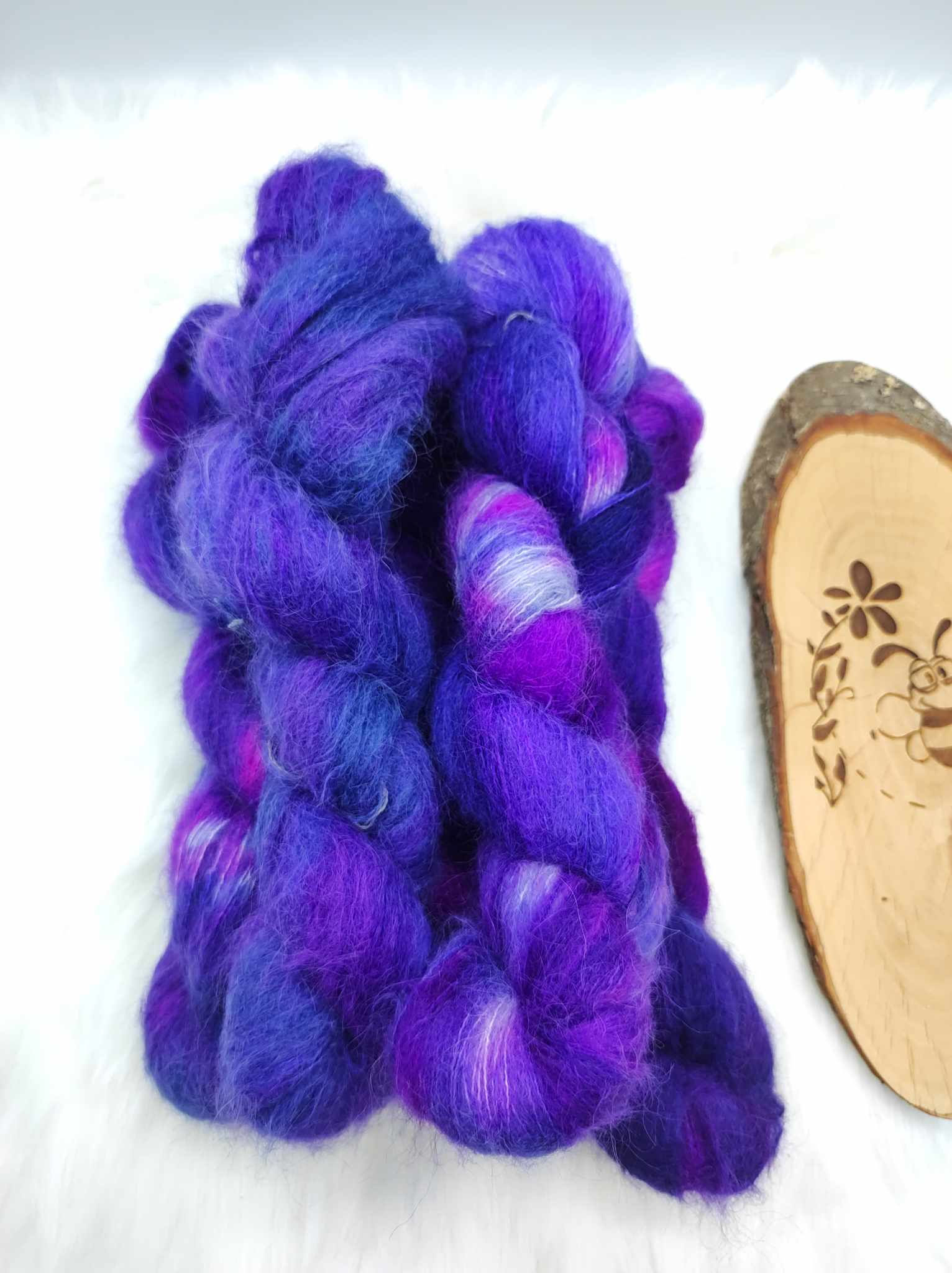 Alpaka Wolle Suri bunt