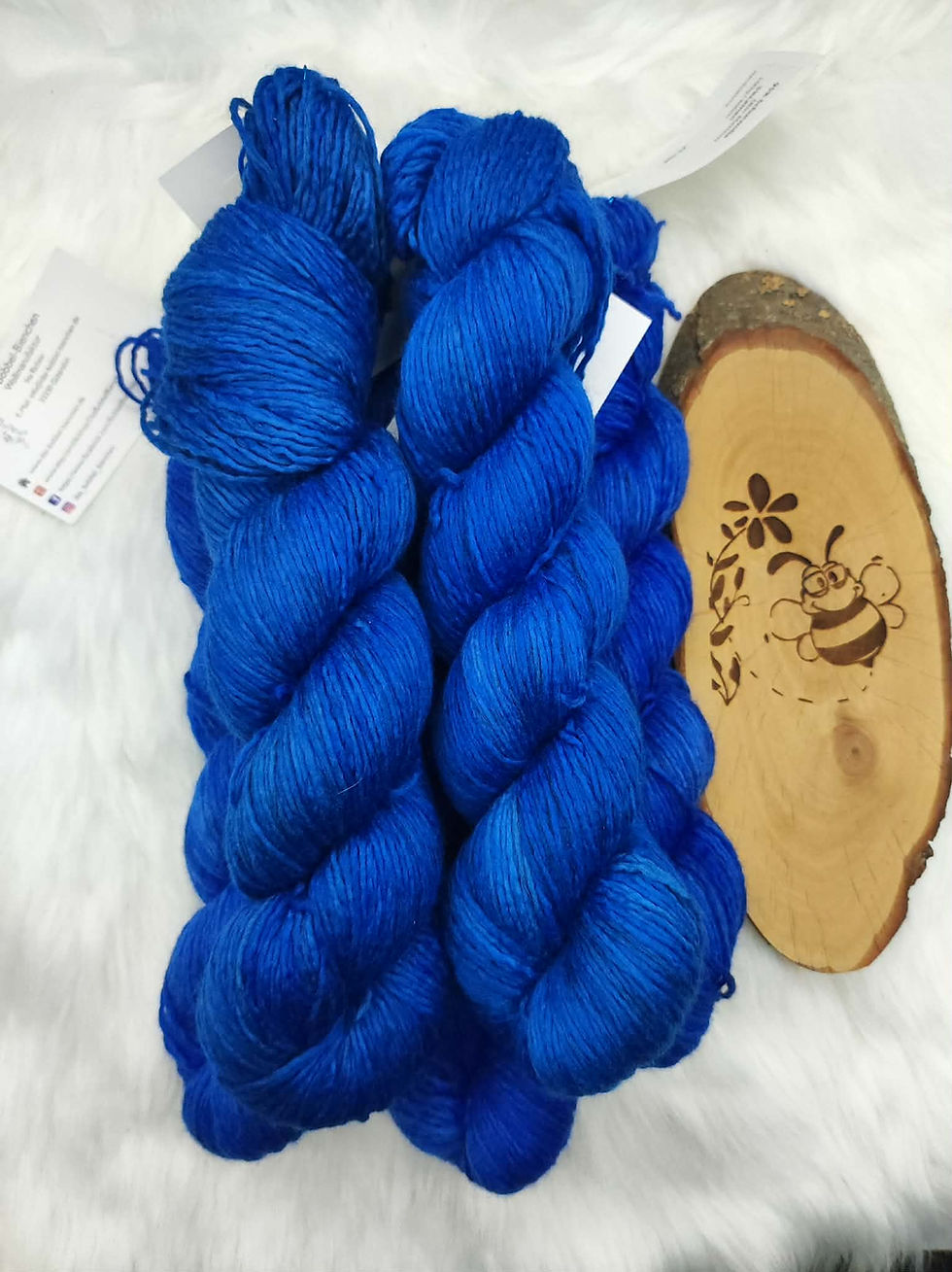 Handgefärbte Bio Merino