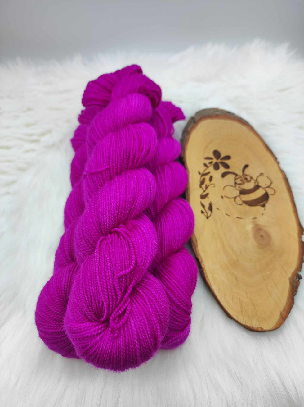 Miniaturbild: Handgefärbte Merino Lace Wolle