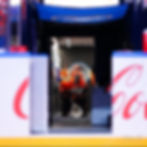 Bandits goaltender Matt Vinc moments before running onto the field for game one of the NLL semifinals on May 2, 2025 in Buffalo, N.Y. (Photo/ Buffalo Bandits via X)