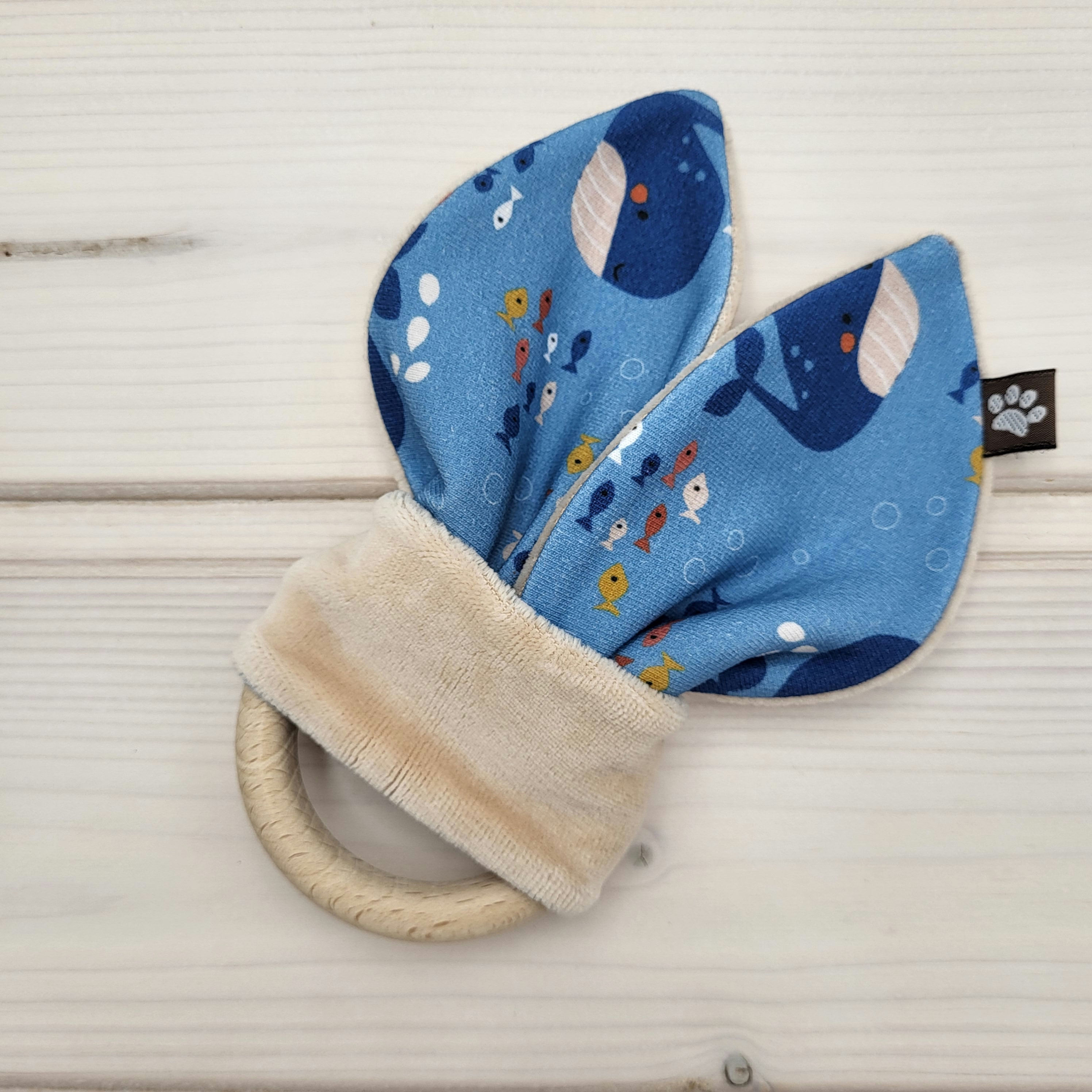 Anneau de dentition - Baleine bleue