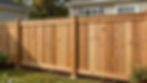 Wooden privacy and farm fence solutions for a backyard.