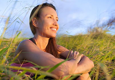 Reflecting in the Meadow