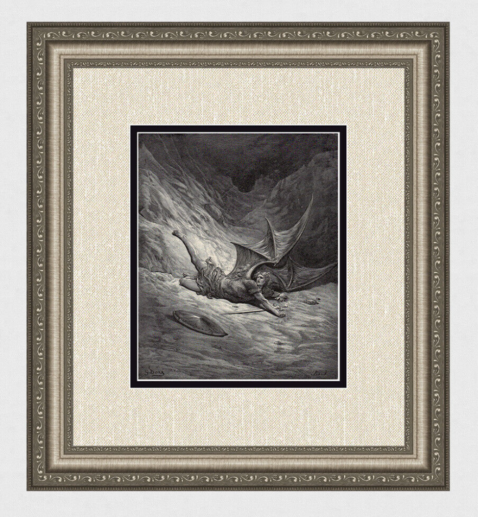 Satan Falling from Heaven by Gustav Dore