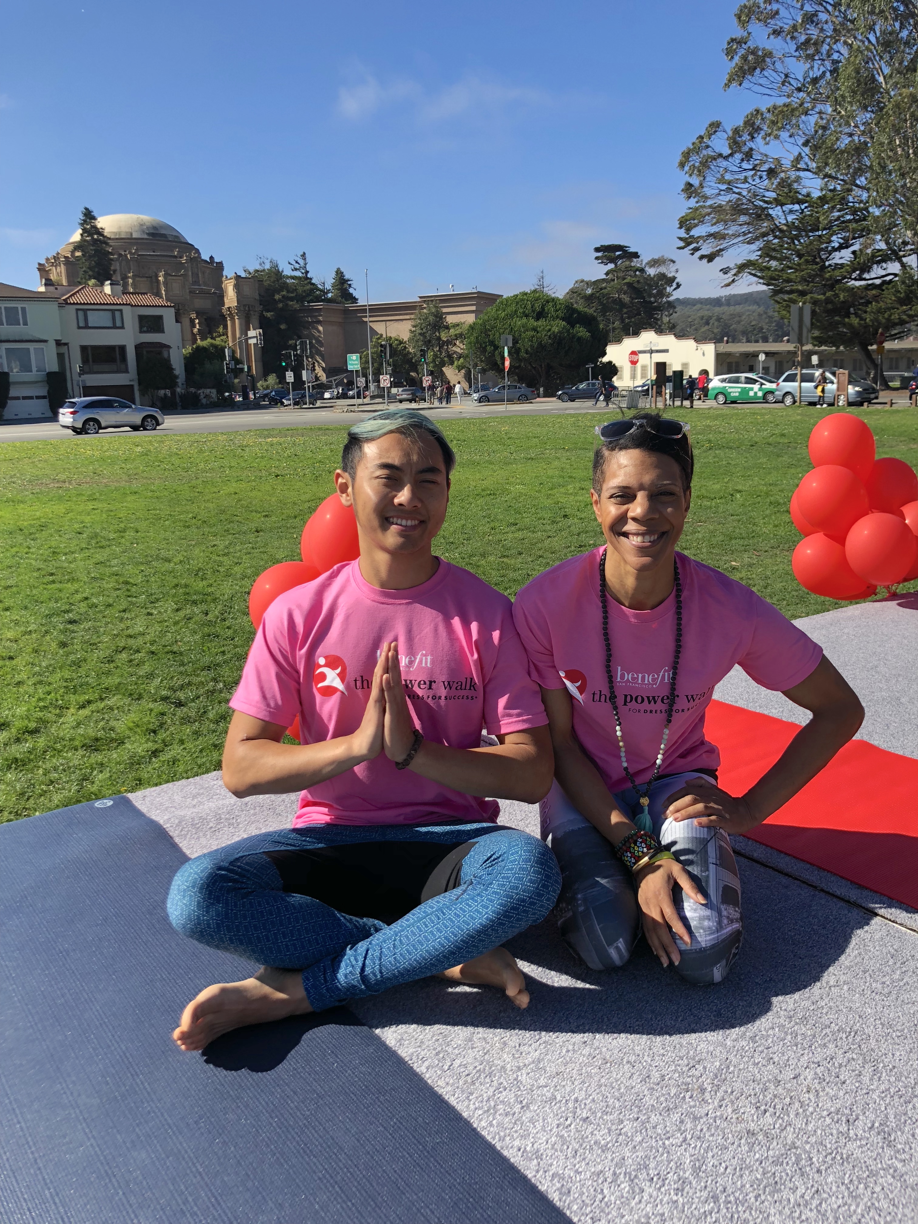 Stretch for Success event