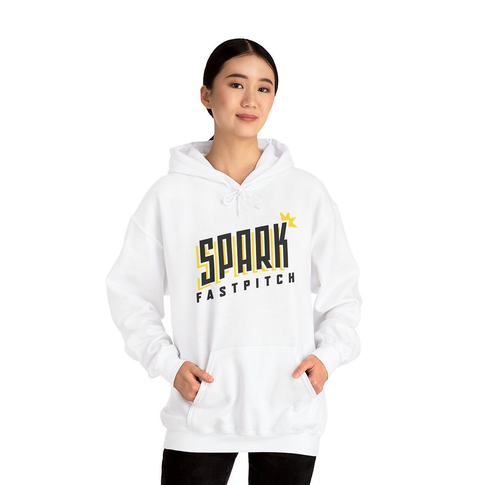 Thumbnail: Spark Fastpitch Unisex Heavy Blend™ Hoodie - Perfect for Athletes & Teams