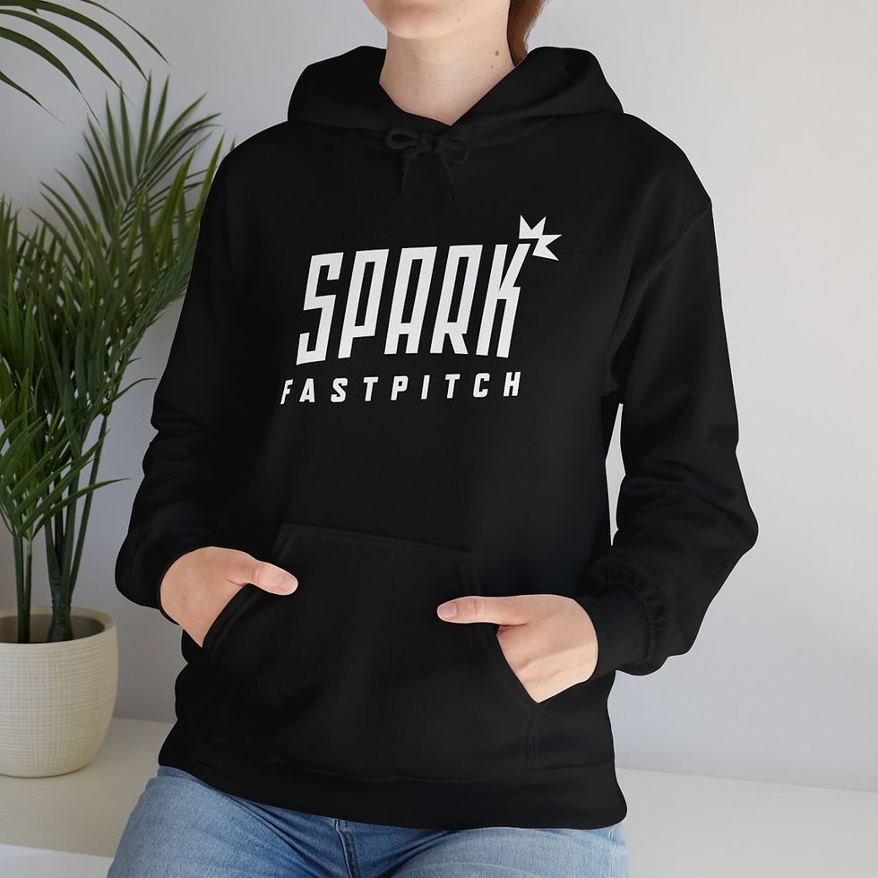 Thumbnail: Spark Fastpitch Hoodie - Unisex Heavy Blend™ Sweatshirt for Athletes - 