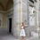 Miniature : White Satin Bow Tie Midi Dress Bridesmaid dress Occasion Midi Dress Midi Formal Summer Dress Beach Boho Open Back Midi Dress