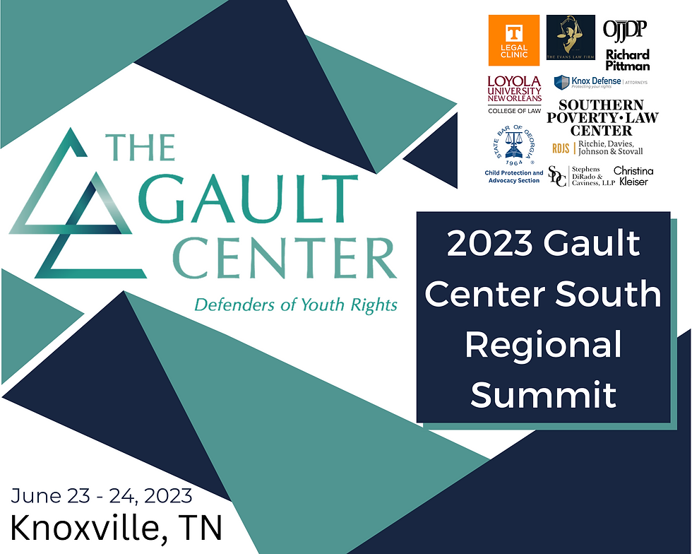 OJD Present at the 2023 Gault Center South Regional Summit