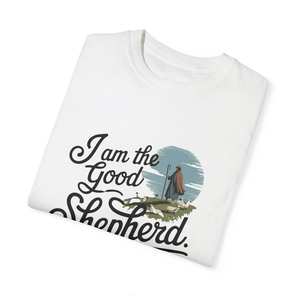 Thumbnail: Iam the Good - Unisex Garment-Dyed T-shirt