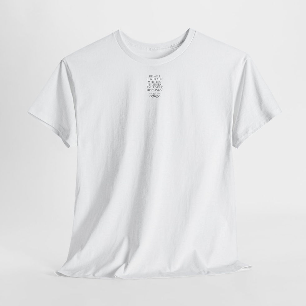 Thumbnail: HE will cover you - Unisex Heavy Cotton Tee