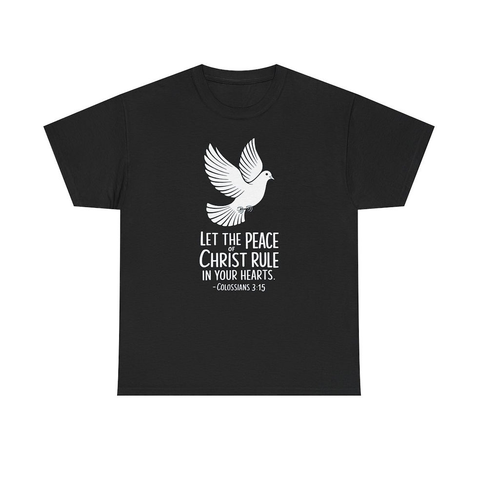 Thumbnail: Let the PEACE - Unisex Heavy Cotton Tee