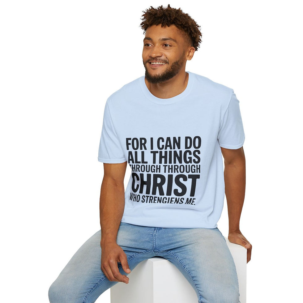 Thumbnail:  I can do All Things - Unisex Softstyle T-Shirt