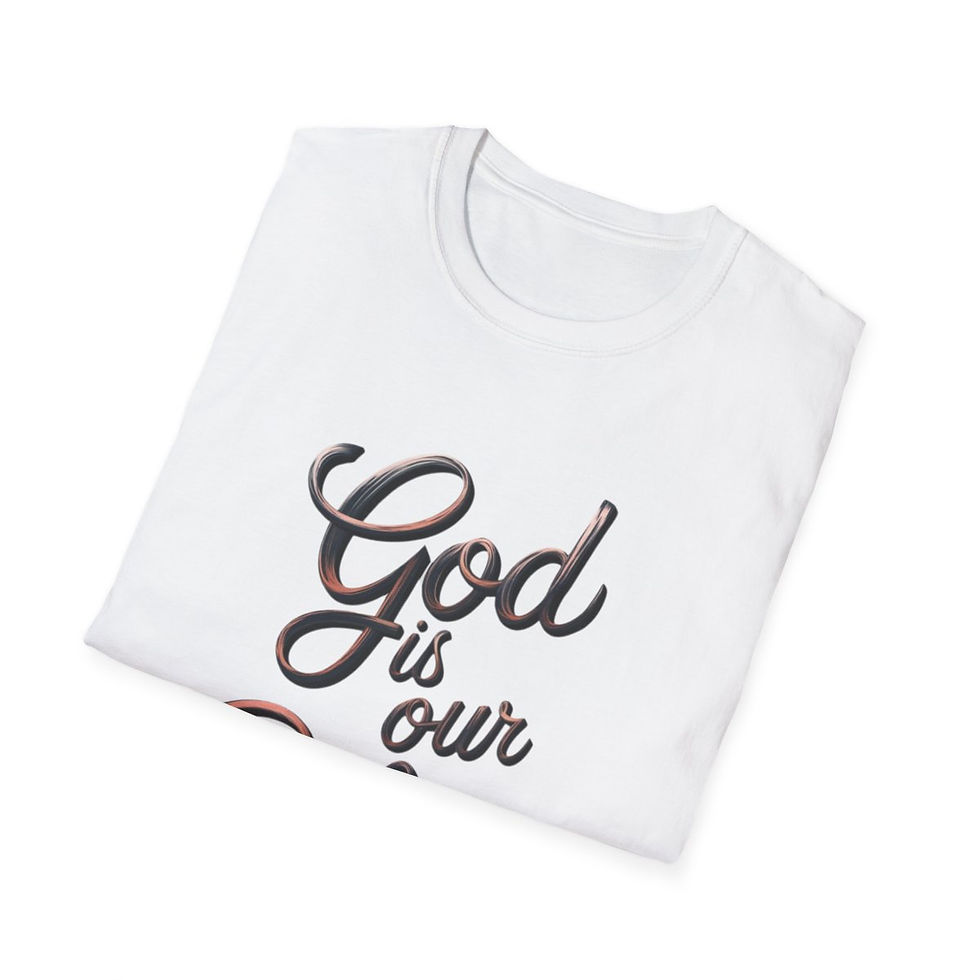 Thumbnail: God is Our Refuge - Unisex Softstyle T-Shirt