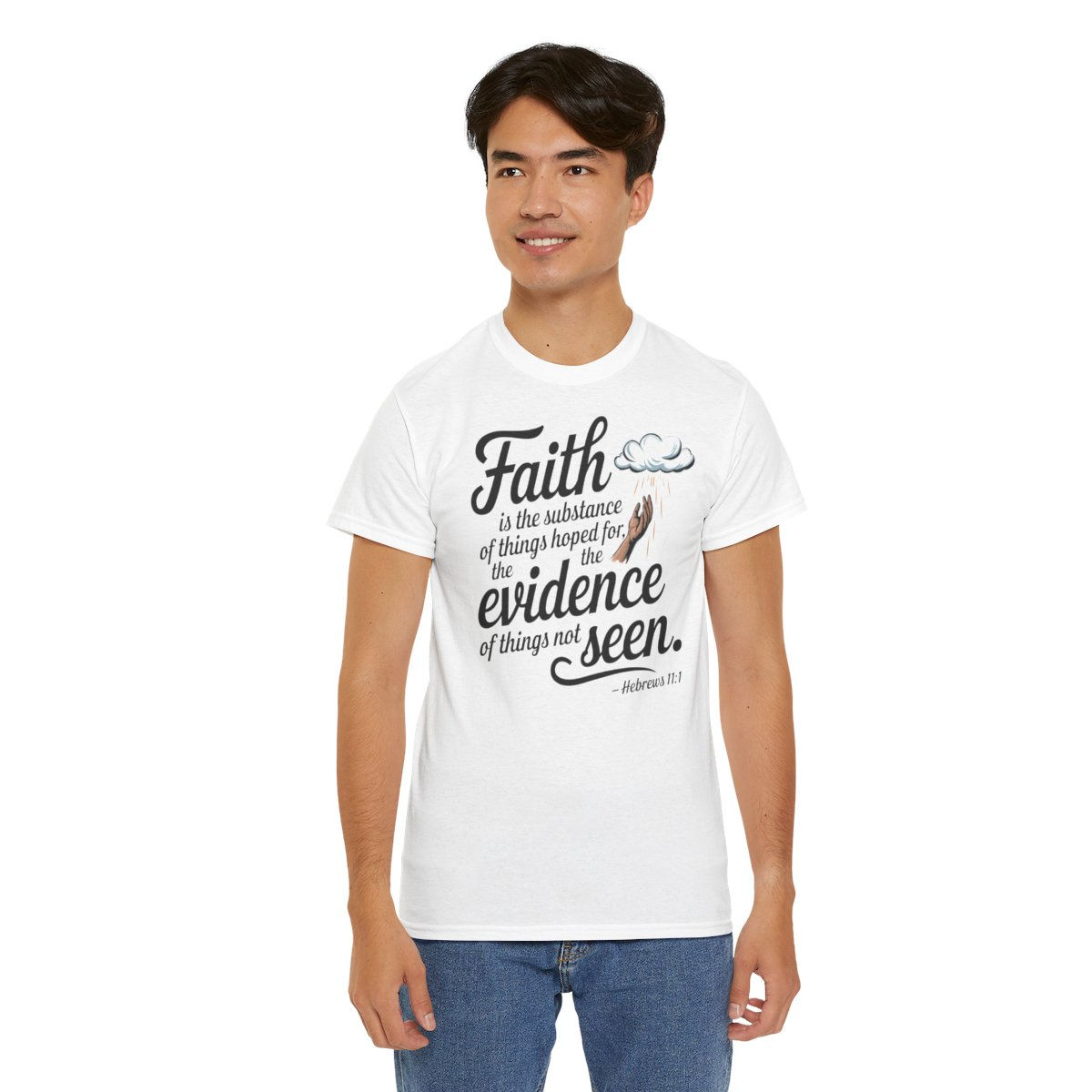 Faith Evidence - Unisex Heavy Cotton Tee