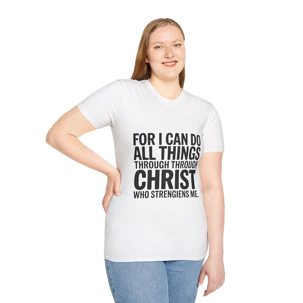 Thumbnail:  I can do All Things - Unisex Softstyle T-Shirt