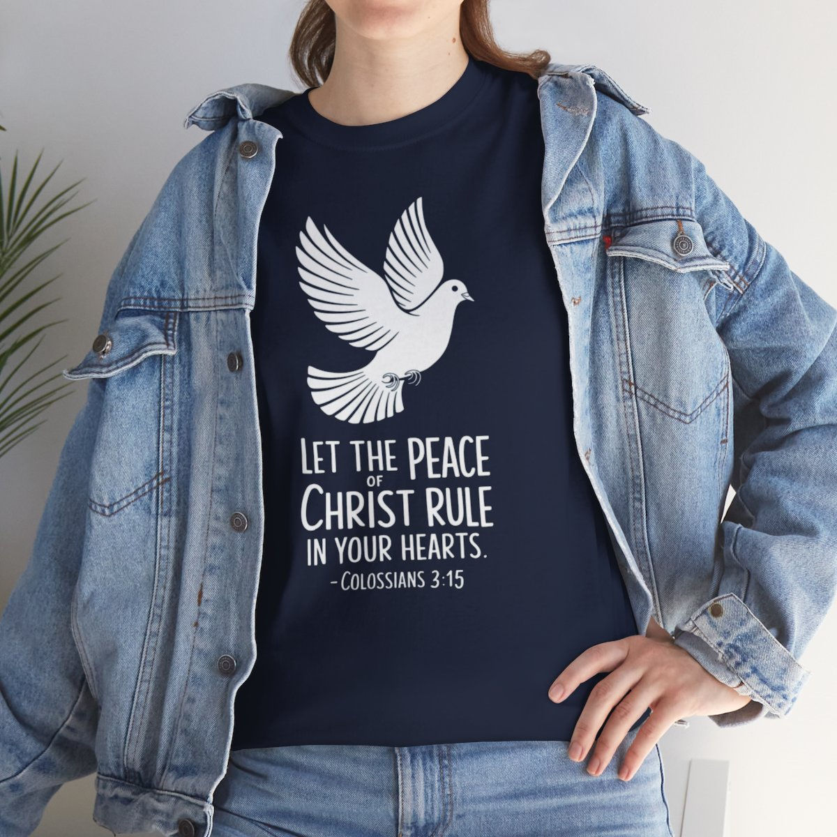 Let the PEACE - Unisex Heavy Cotton Tee