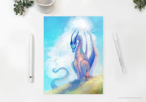 Peaceful Days Print