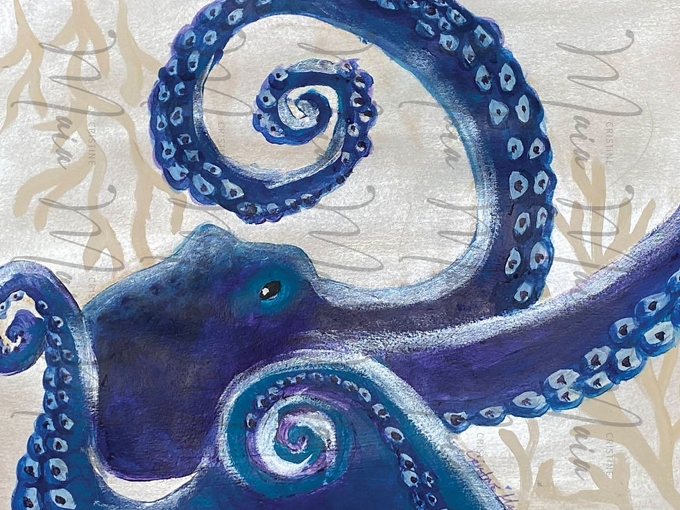 Thumbnail: "Luna of the Deep" - Print on paper