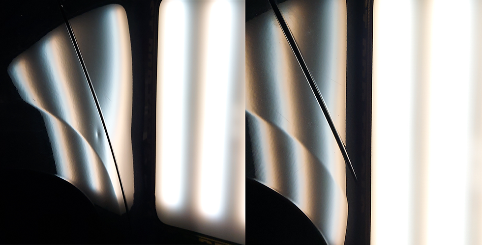 Before | After (Paintless Dent Repair)