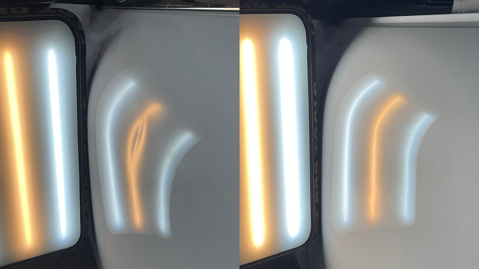 Before | After (Paintless Dent Repair)