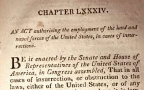 Trump and the Insurrection Act
