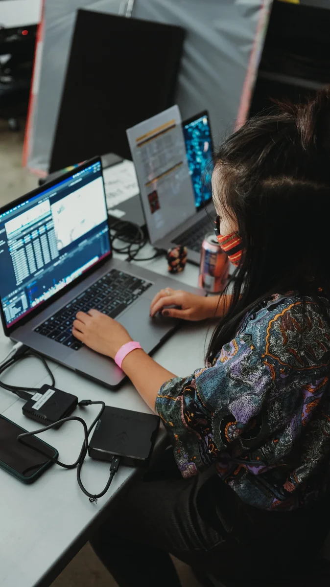 Women Using Laptop