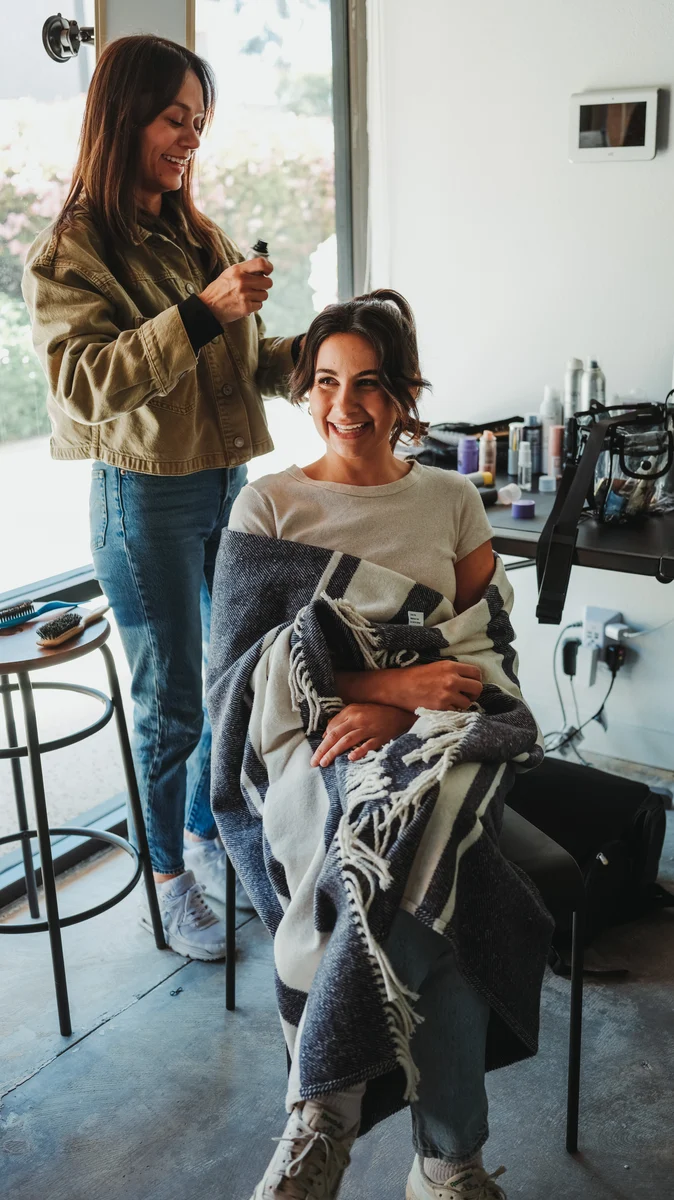 Women Sitting on a Chair