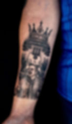Coventry City tattoo featuring Frank Lampard, by Dagga