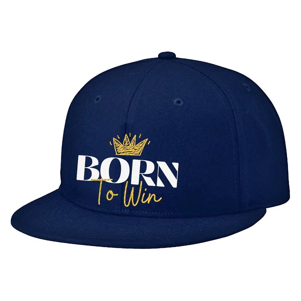 Thumbnail: Born To Win Embroidered Hat