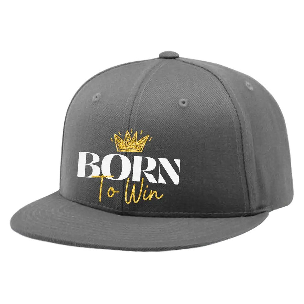 Thumbnail: Born To Win Embroidered Hat