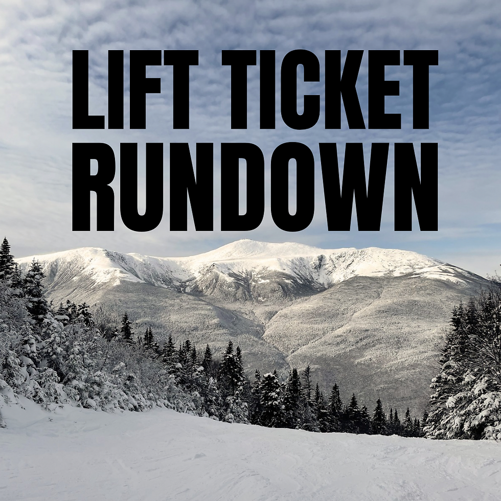 Lift Ticket Rundown: More ways to ski for less