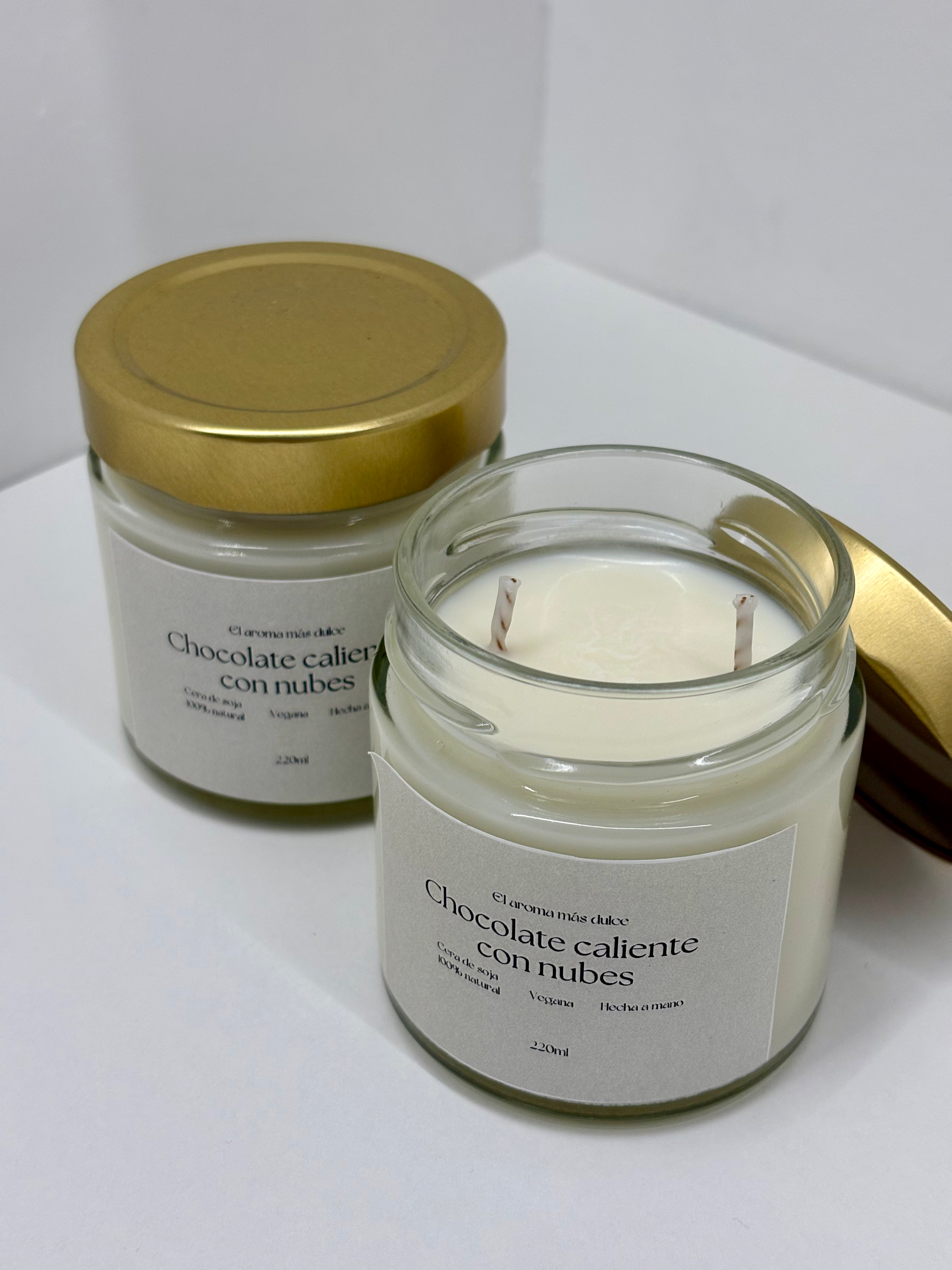 Chocolate caliente con nubes