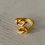 Miniaturbild: Doppelter Knopf Ring