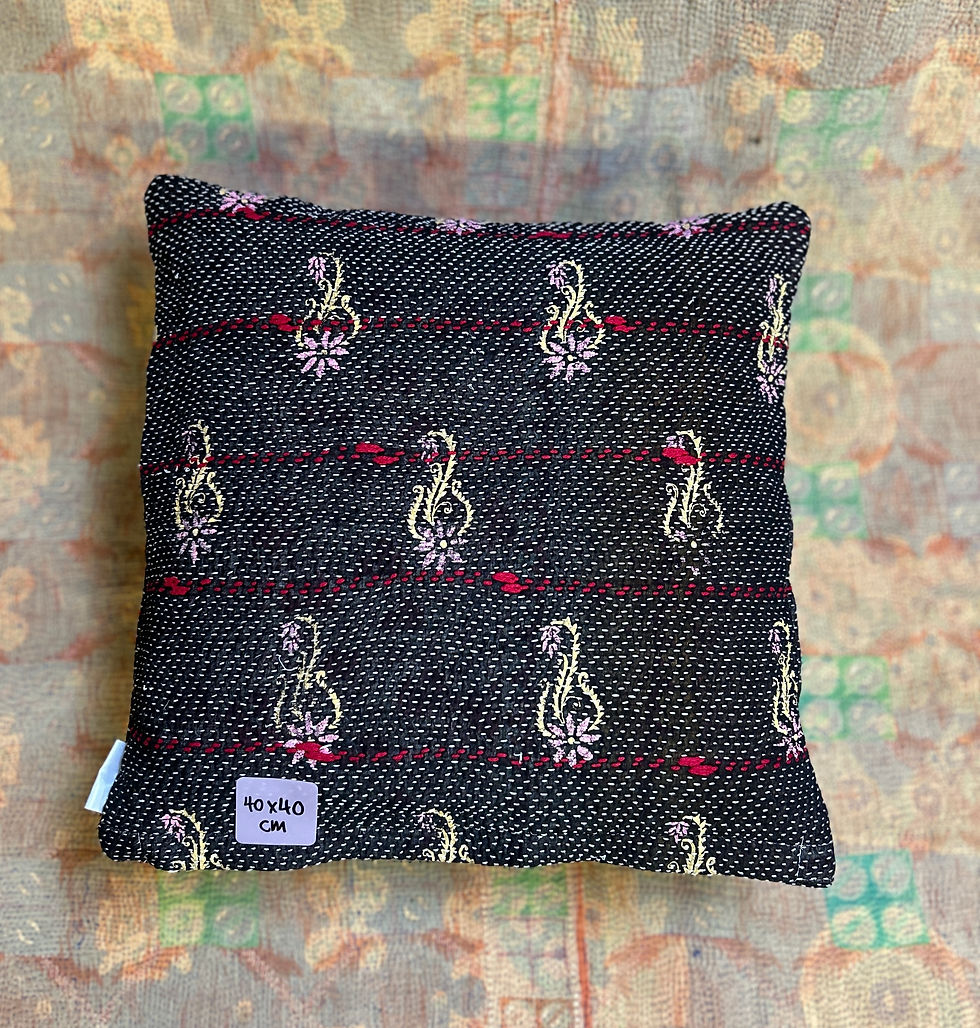 Kantha Kissen 40x40