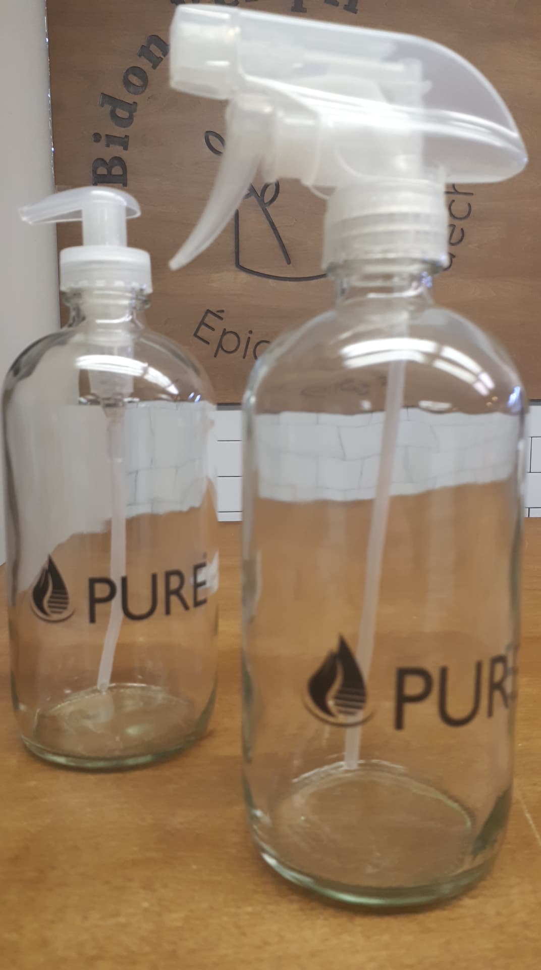 Bouteille en verre (Pure)