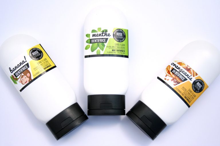 Dentifrice sans fluor