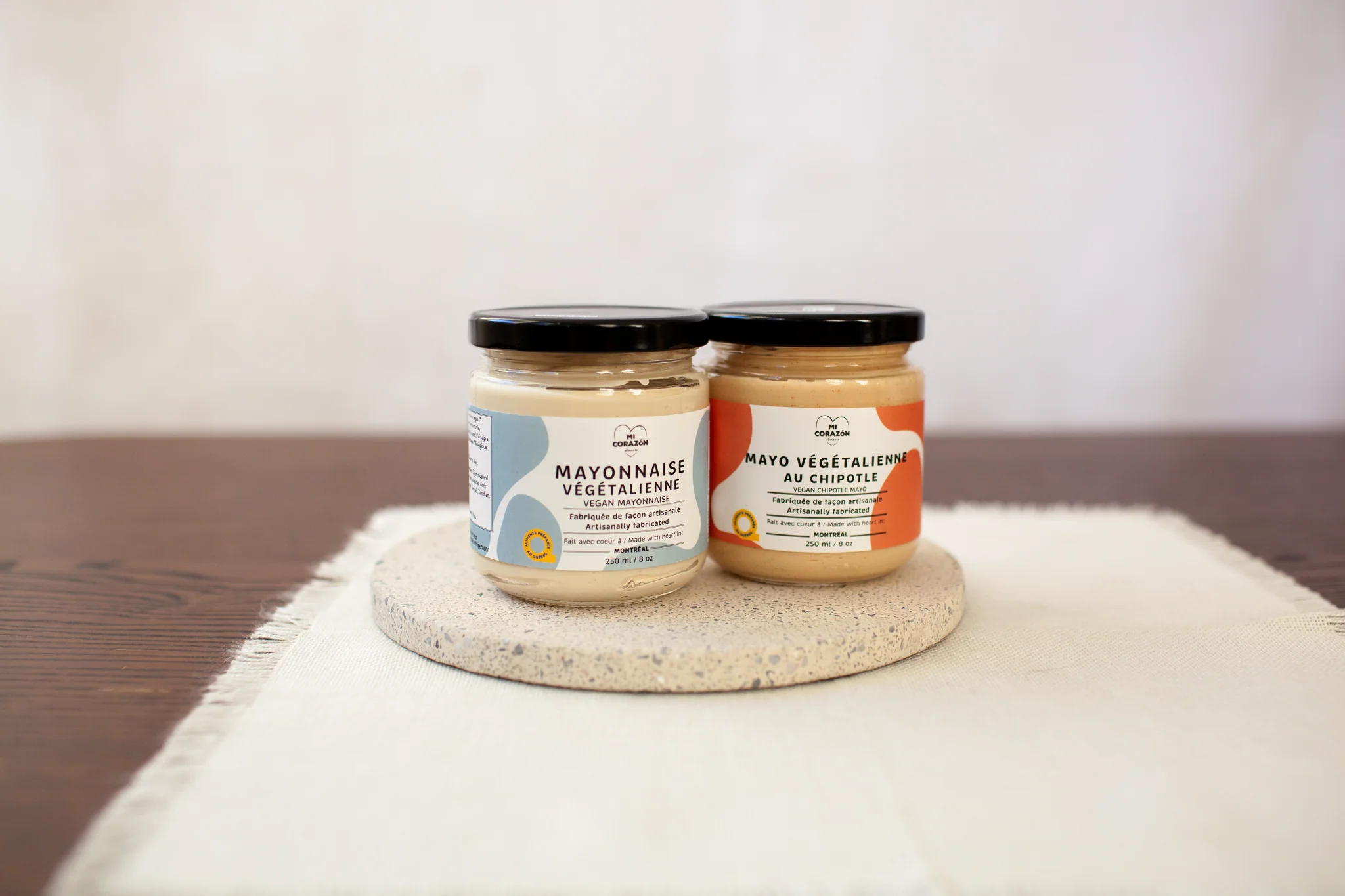 Mayonnaise végétalienne (nature ou chipotle)
