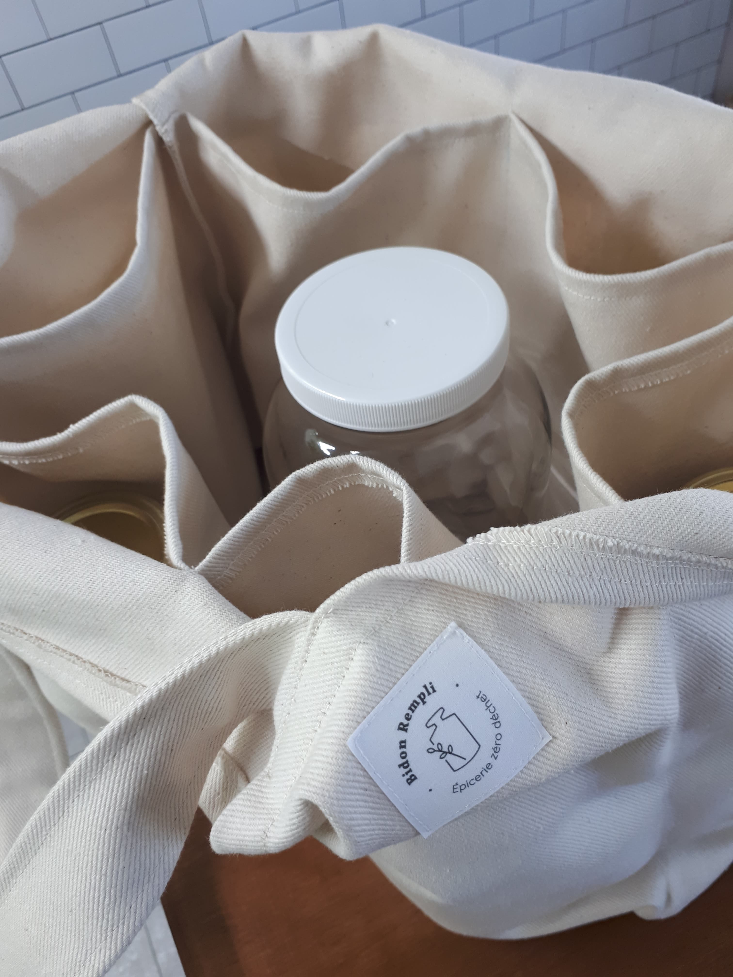 Sac à bocaux