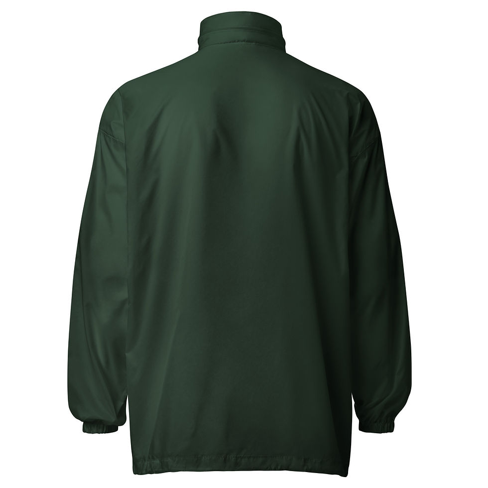 Thumbnail: Men/Women Basic Windbreaker - with embroidered “5th” chest emblem.